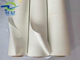 TPU透明磨砂半透防水透氣膜流延聚氨酯黑白雙面